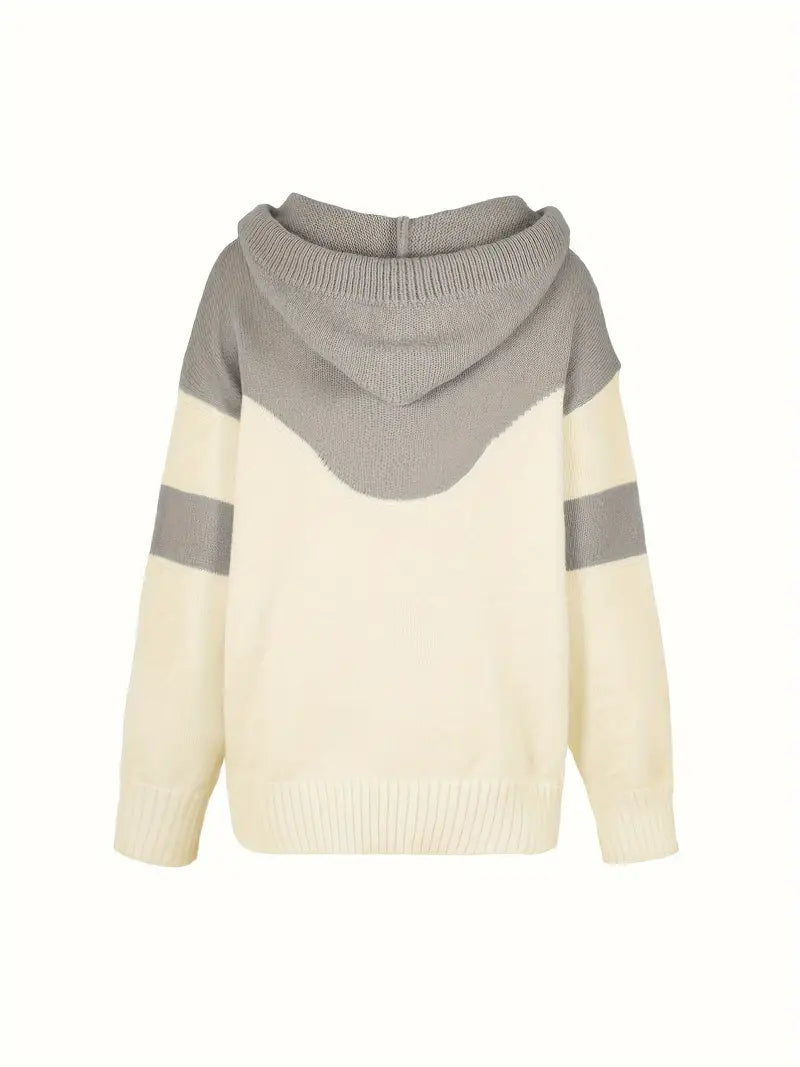 Ashley – Relaxed Kleurblok Trui