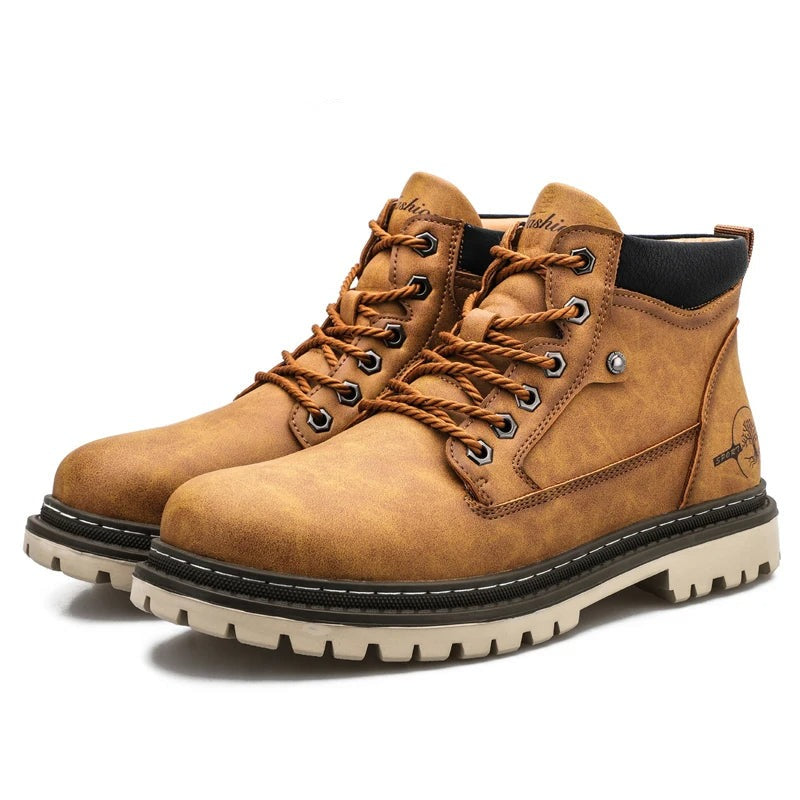 Heren Casual Schnürstiefels voor Comfort en Stijl