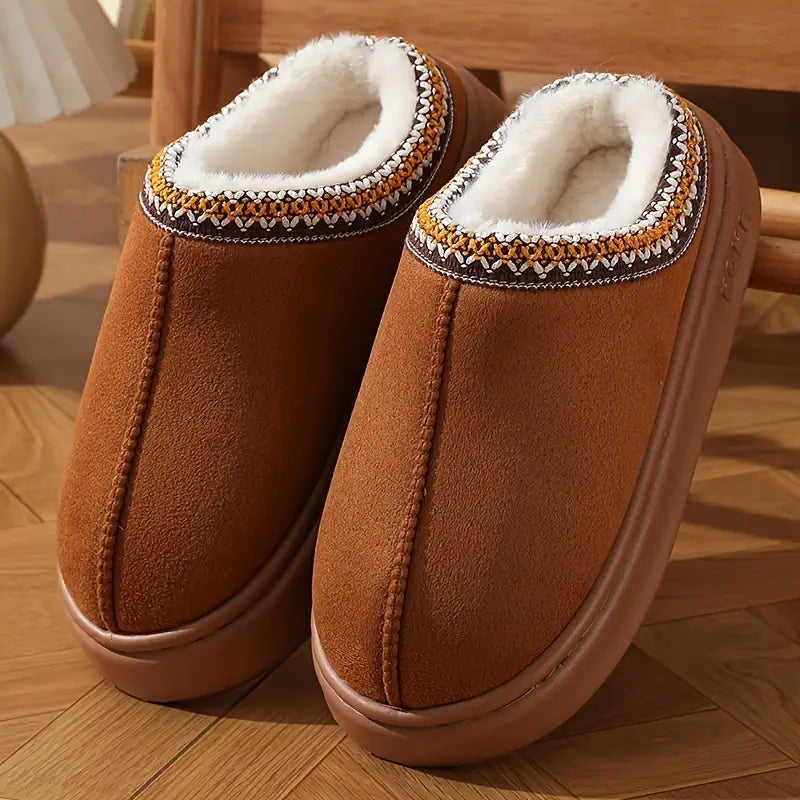 Zachte Warme Dames Pantoffels voor Thuis – Elise