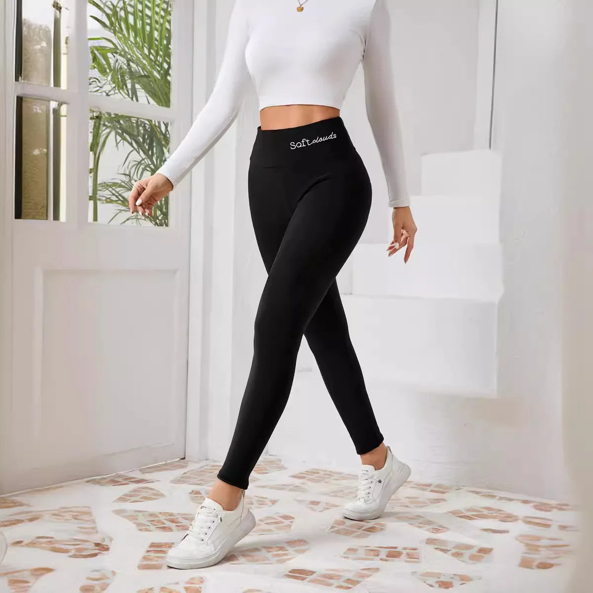 Warmtegevende Fleece-Leggings voor Koude Dagen