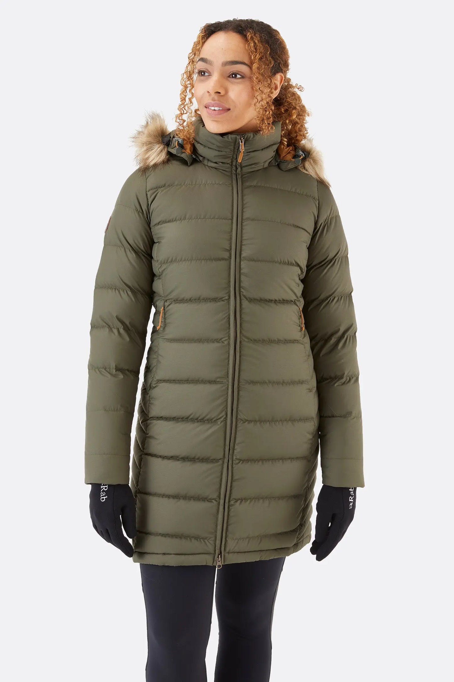 Lange dames donsparka voor winterse warmte en stijl – Emma
