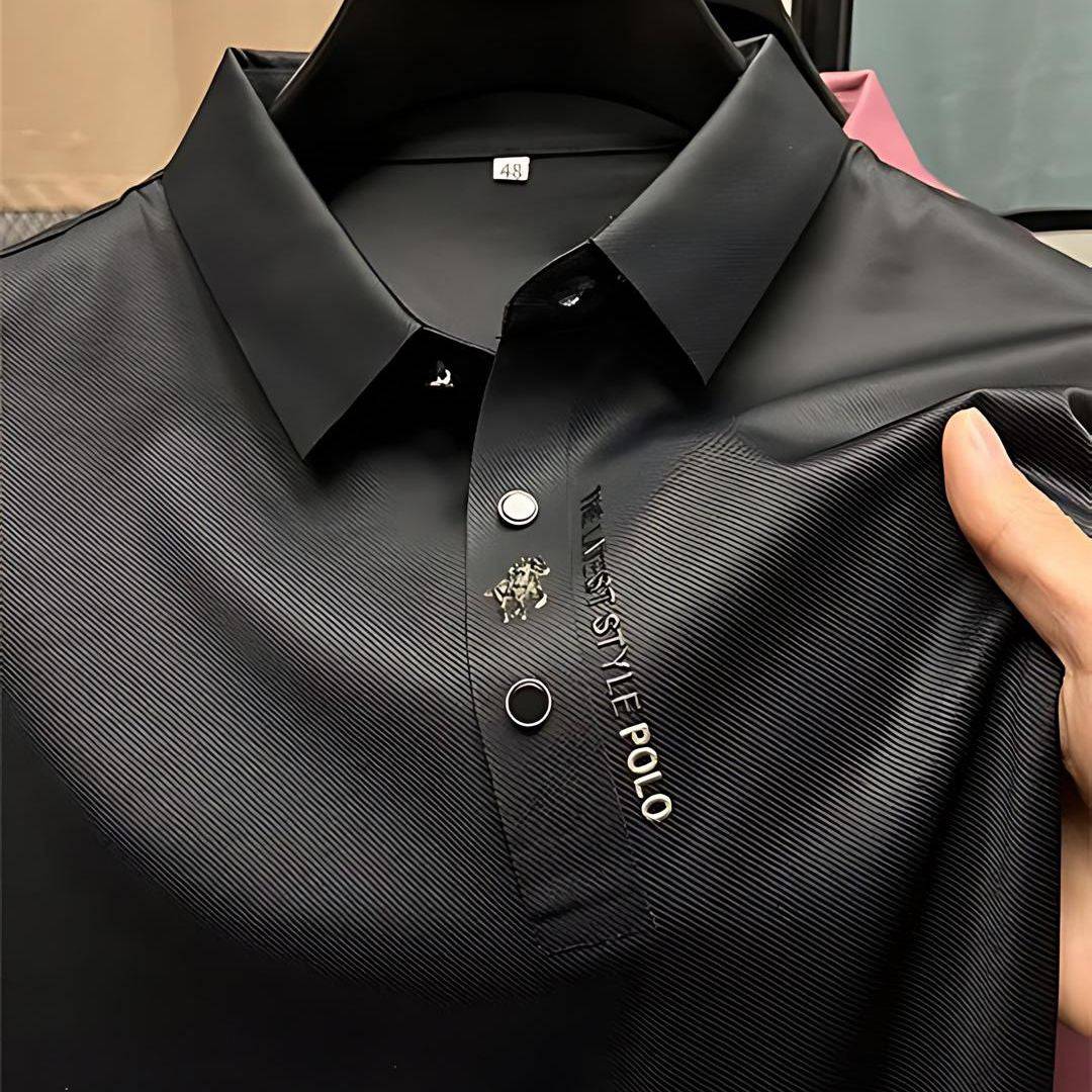 Kreukvrije Muscle Fit Polo Shirt - James