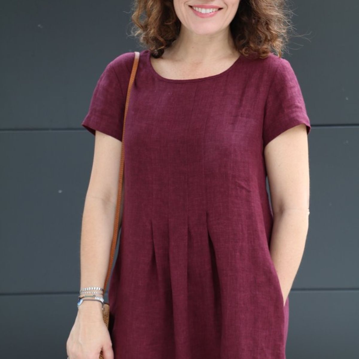 Stijlvolle jurk met korte mouwen voor een casual look