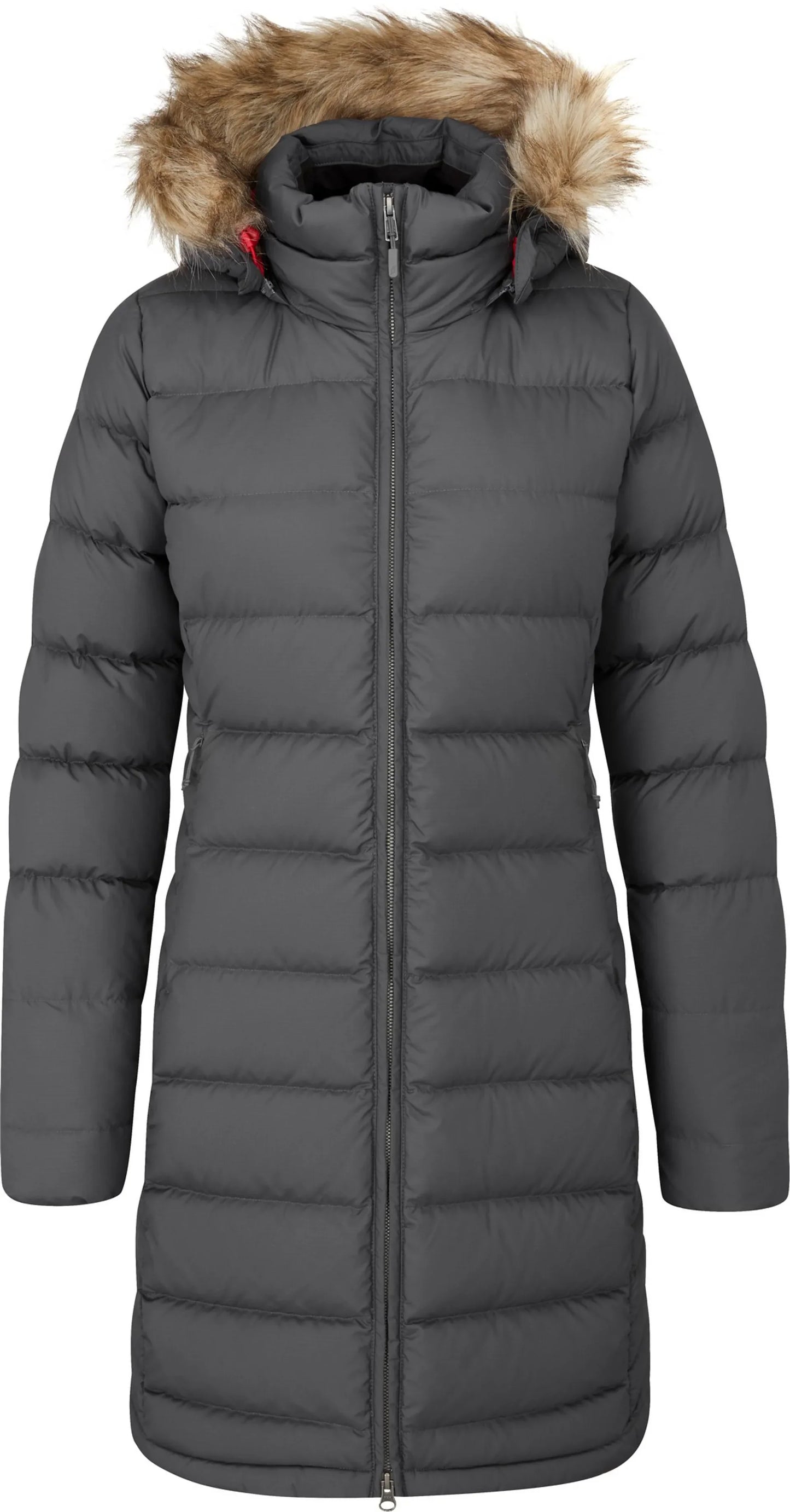 Lange dames donsparka voor winterse warmte en stijl – Emma