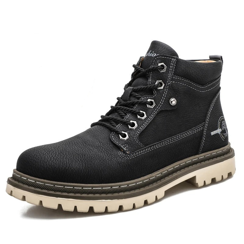 Heren Casual Schnürstiefels voor Comfort en Stijl