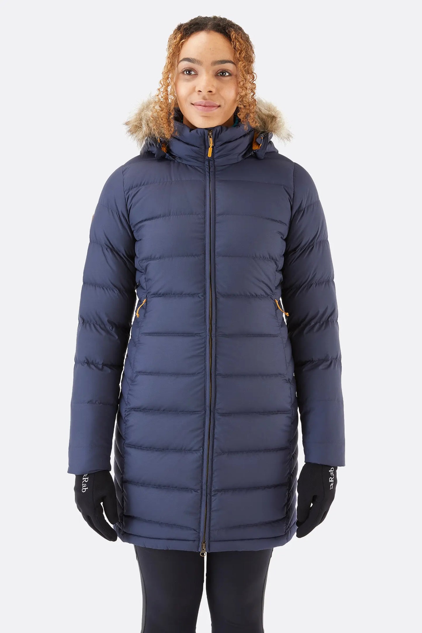 Lange dames donsparka voor winterse warmte en stijl – Emma