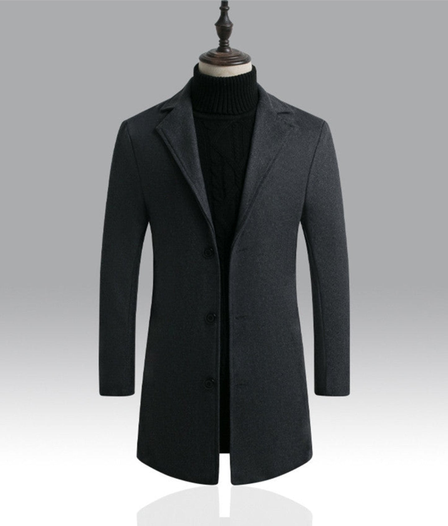 Elegante Heren Trenchcoat