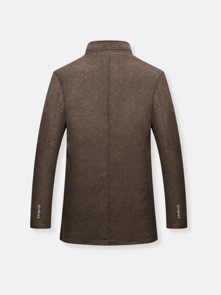 Woltrenchcoat voor heren