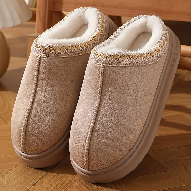 Zachte Warme Dames Pantoffels voor Thuis – Elise