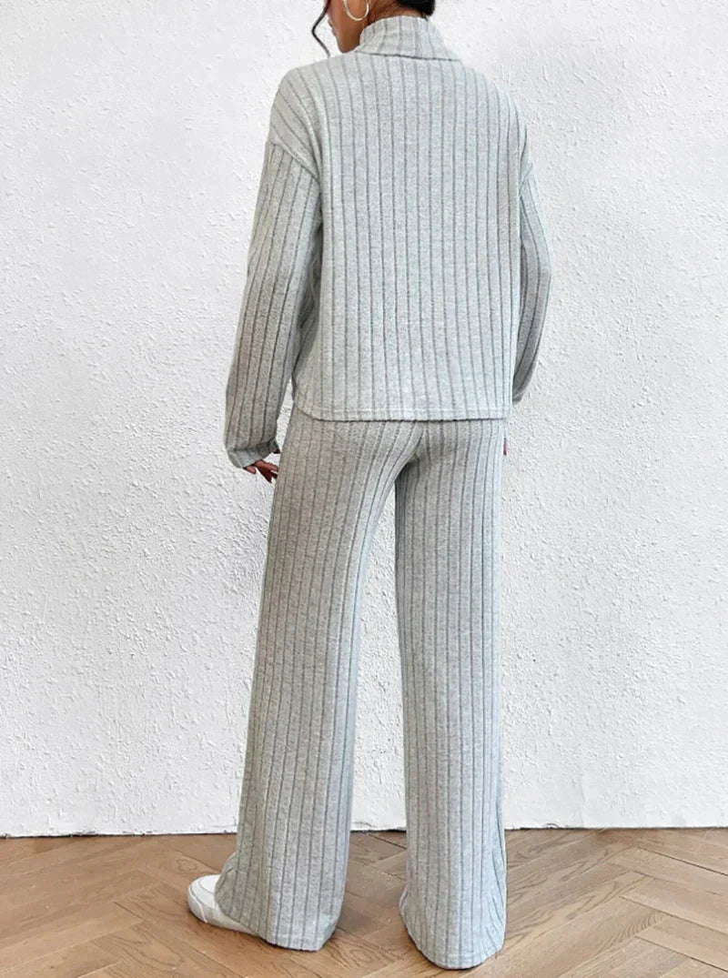 Modieus Pullover- en Hosen Set voor Herfst/Winter