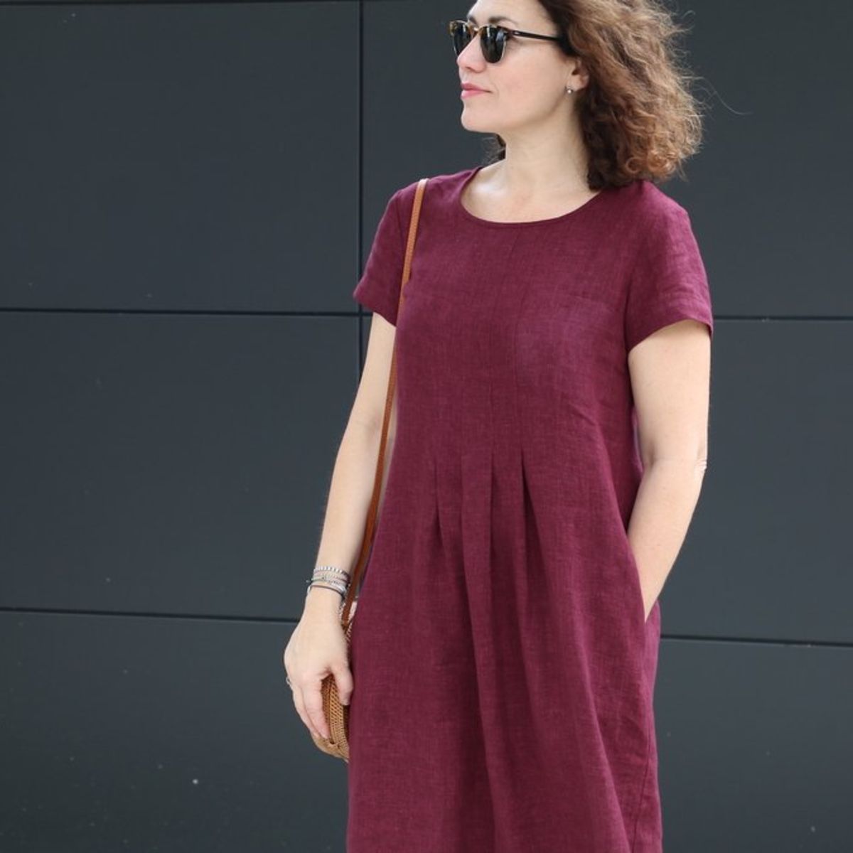 Stijlvolle jurk met korte mouwen voor een casual look