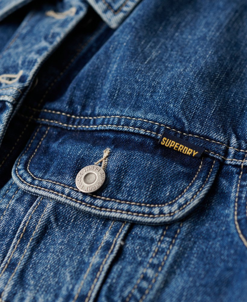 Slim denim trucker jack – Sophie