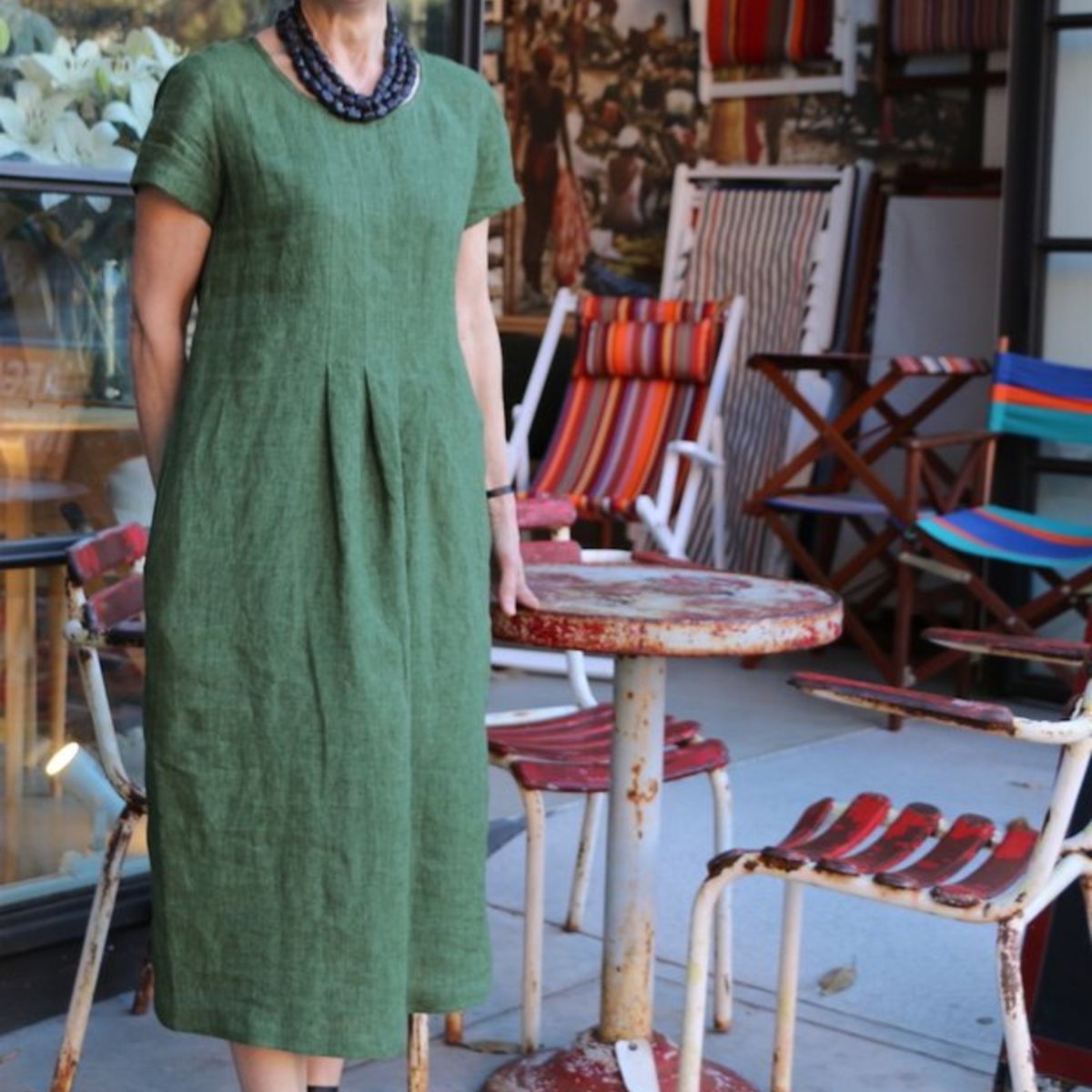 Stijlvolle jurk met korte mouwen voor een casual look