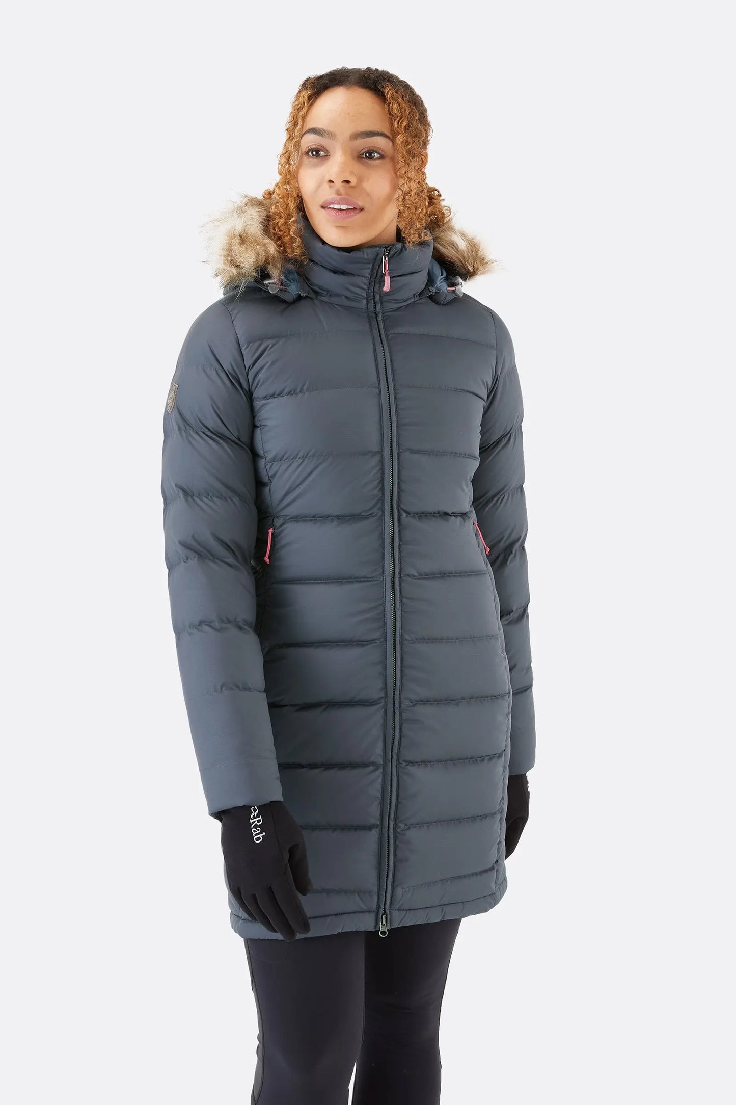 Lange dames donsparka voor winterse warmte en stijl – Emma