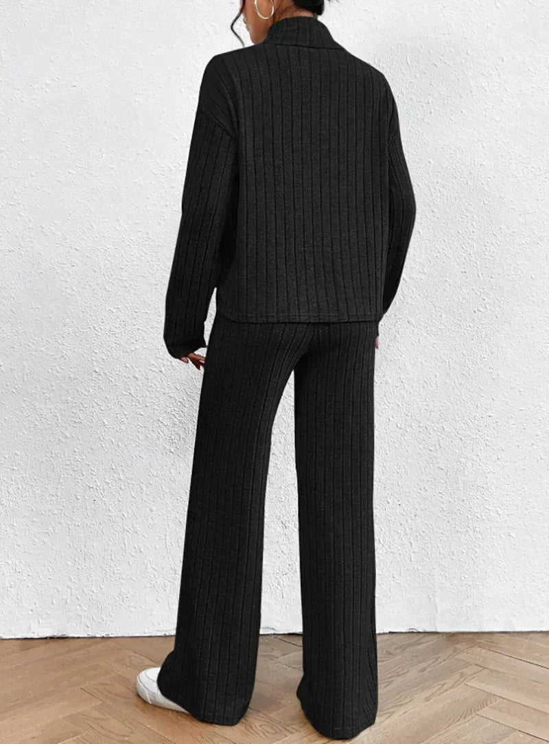 Modieus Pullover- en Hosen Set voor Herfst/Winter