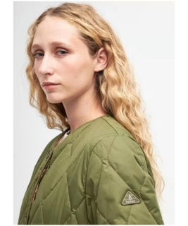 Duurzame gewatteerde jas van gerecycled materiaal – Sophie