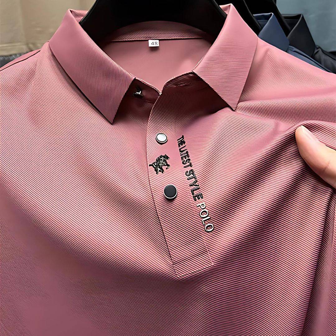 Kreukvrije Muscle Fit Polo Shirt - James