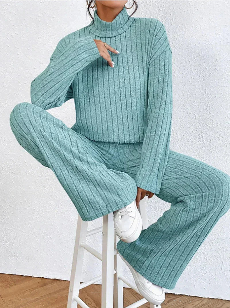 Modieus Pullover- en Hosen Set voor Herfst/Winter