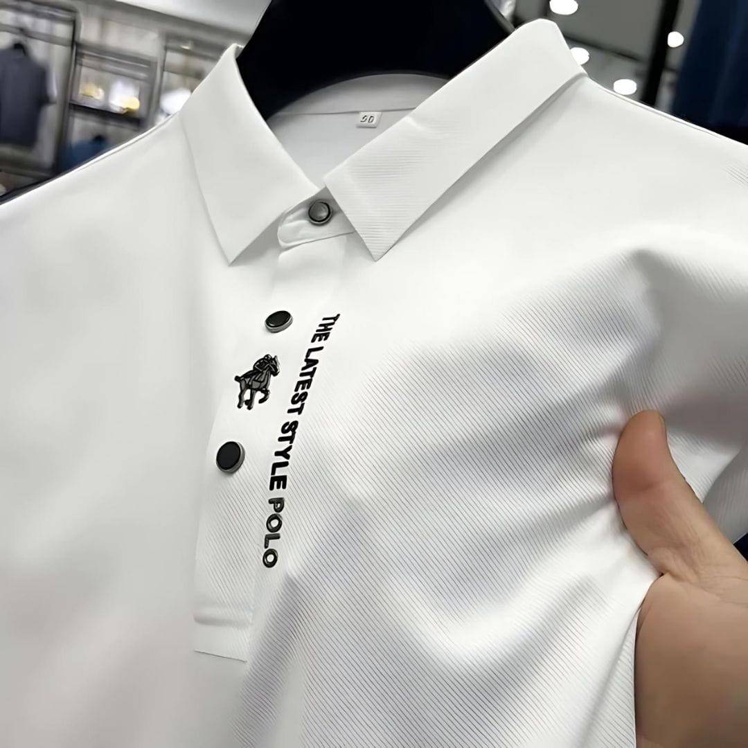 Kreukvrije Muscle Fit Polo Shirt - James