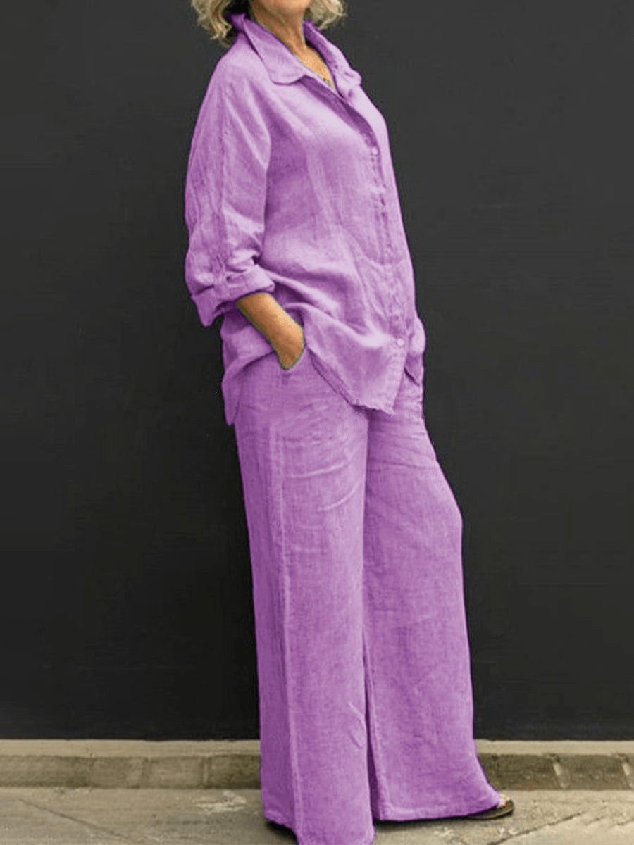 Silvia - Casual Chic Tweed Set