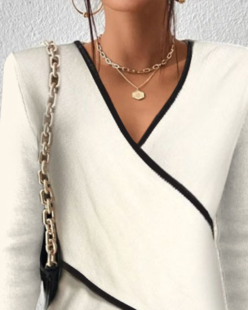 Maya | Elegante V-hals trui