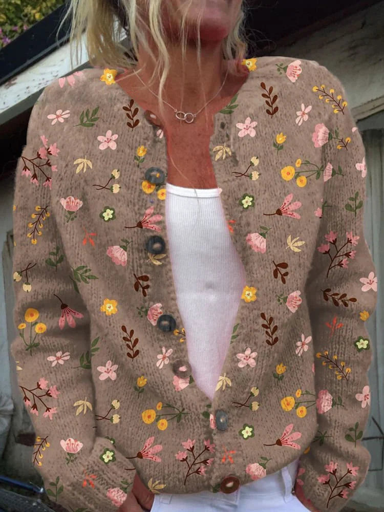 Bloemen Cardigan