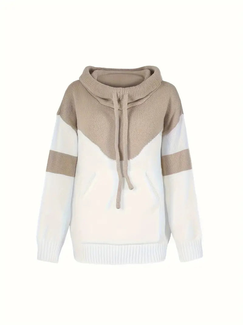 Ashley – Relaxed Kleurblok Trui