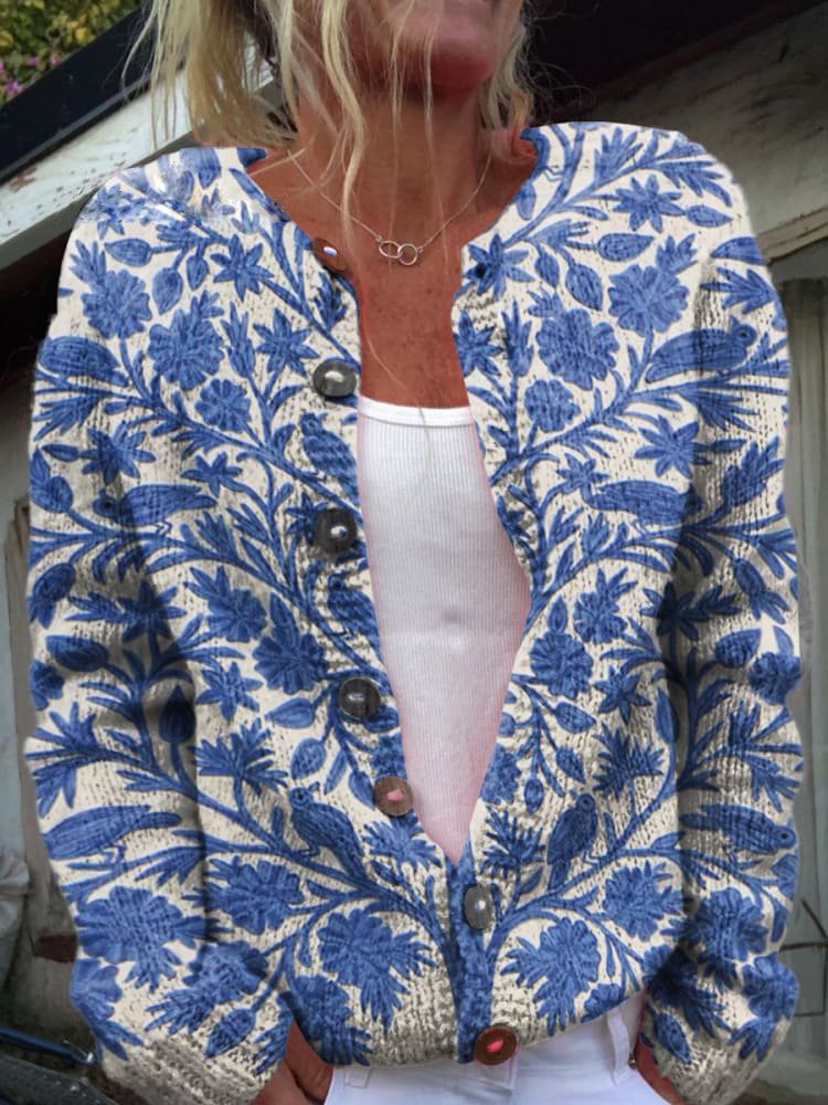 Bloemen Cardigan