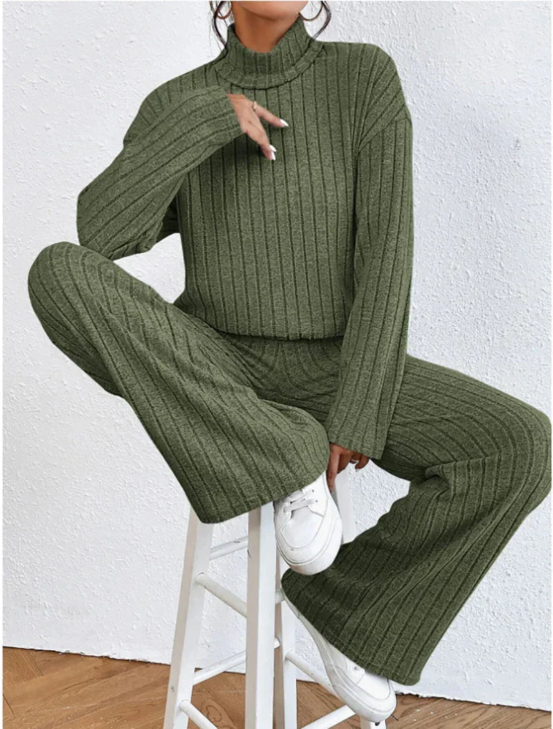 Modieus Pullover- en Hosen Set voor Herfst/Winter