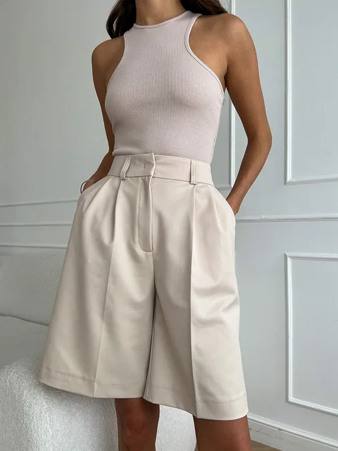 Jade – High-Waisted Zomershorts voor Dames