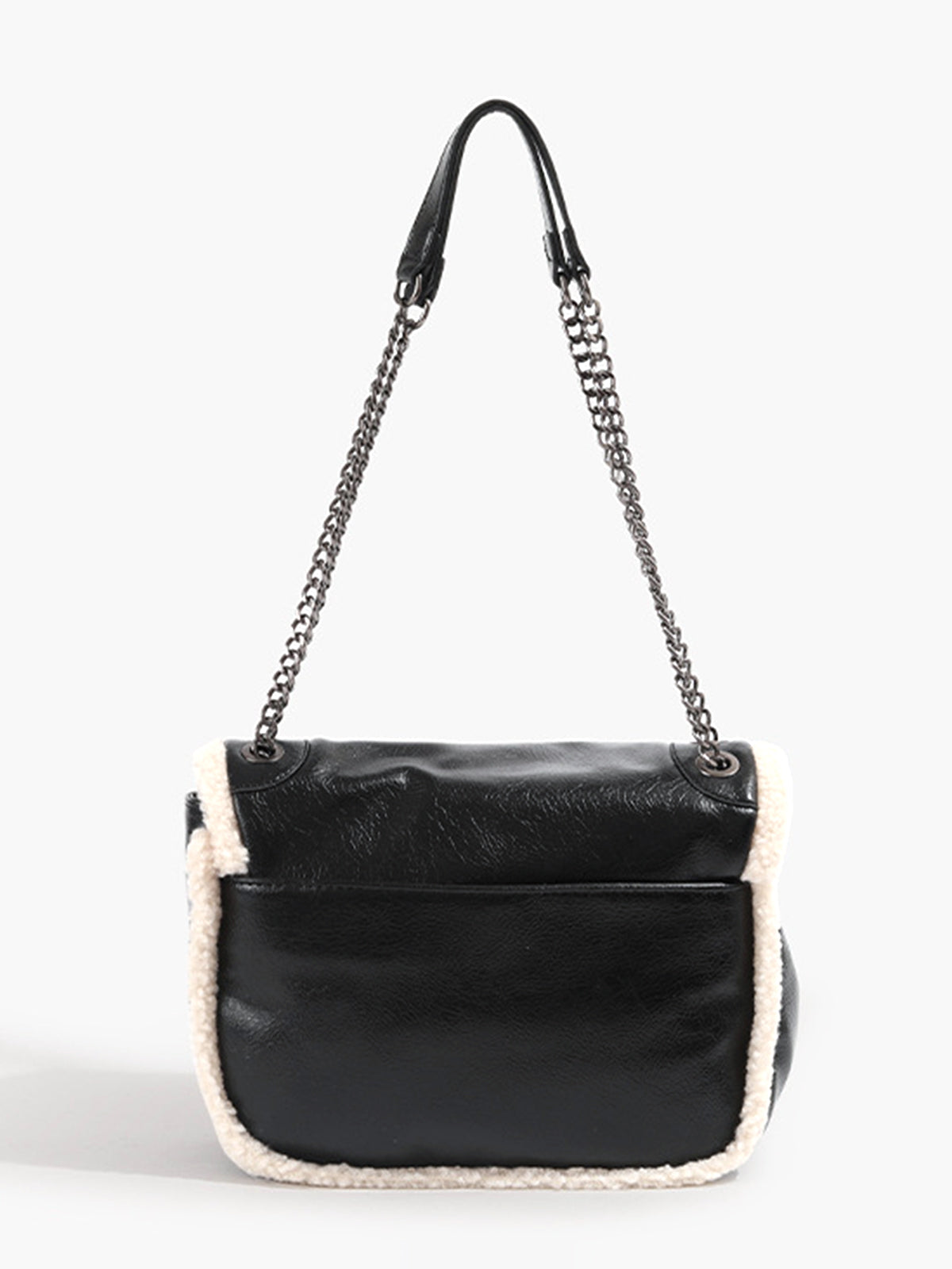 Elara Textured Flap Bag