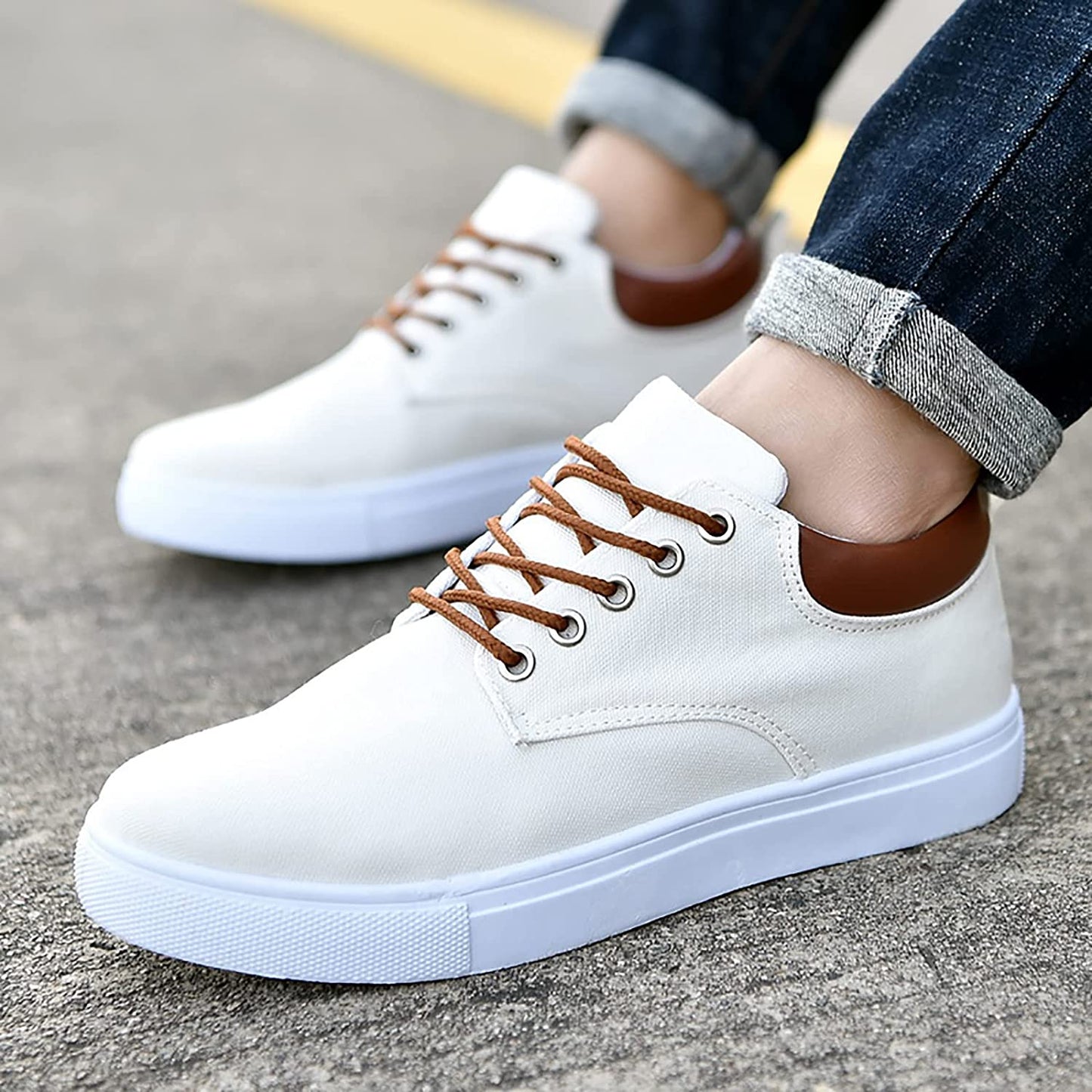 UrbanStride - Stoere Herensneakers met Ondersteunende Zool