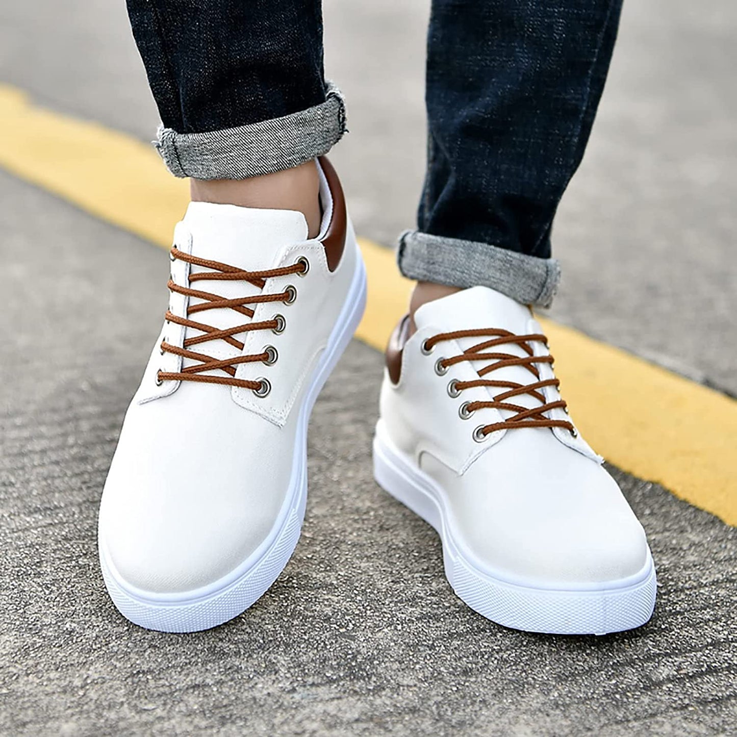 UrbanStride - Stoere Herensneakers met Ondersteunende Zool