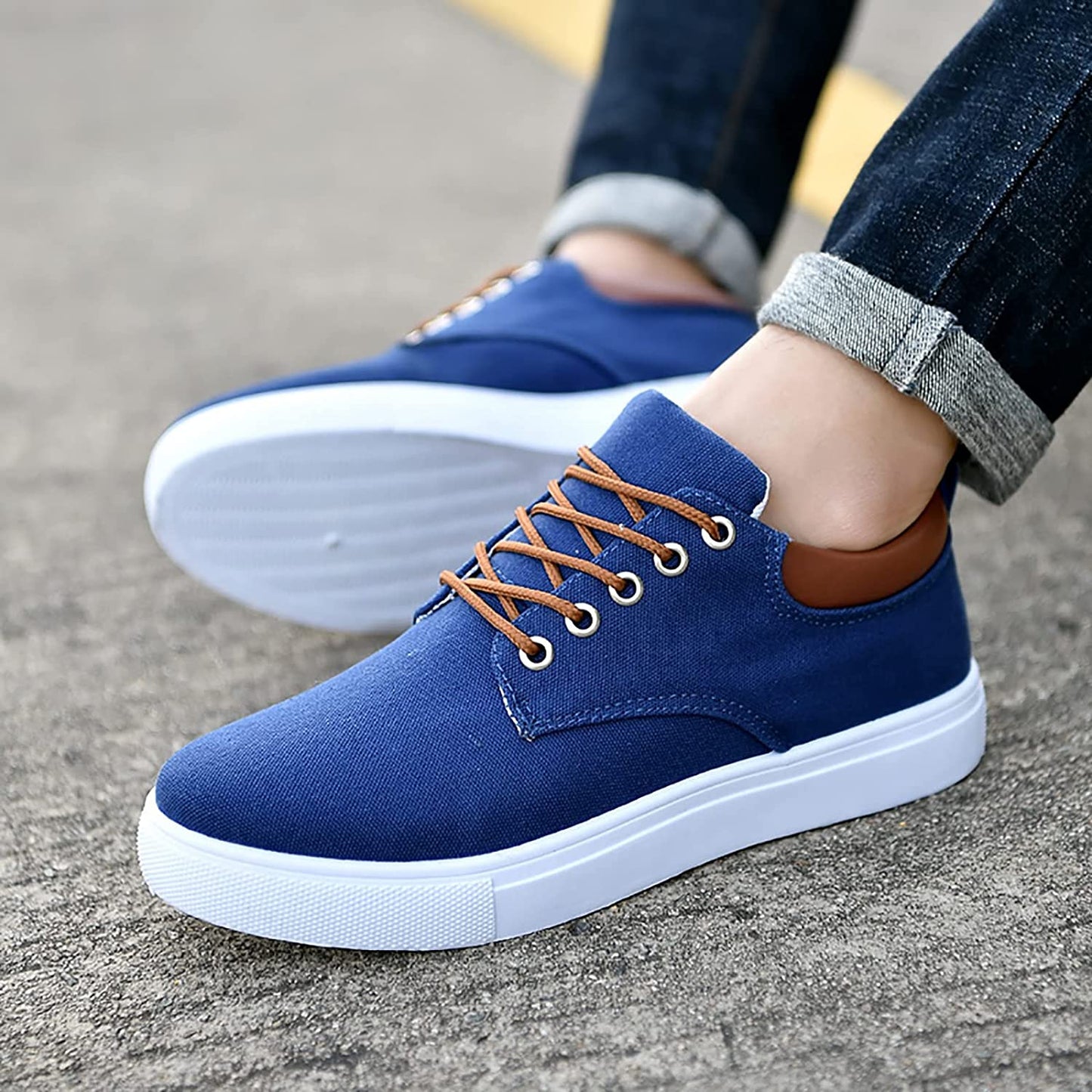 UrbanStride - Stoere Herensneakers met Ondersteunende Zool