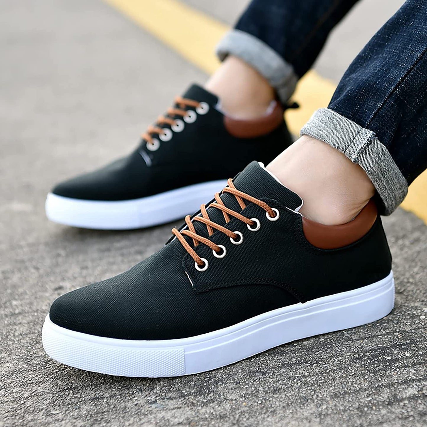 UrbanStride - Stoere Herensneakers met Ondersteunende Zool