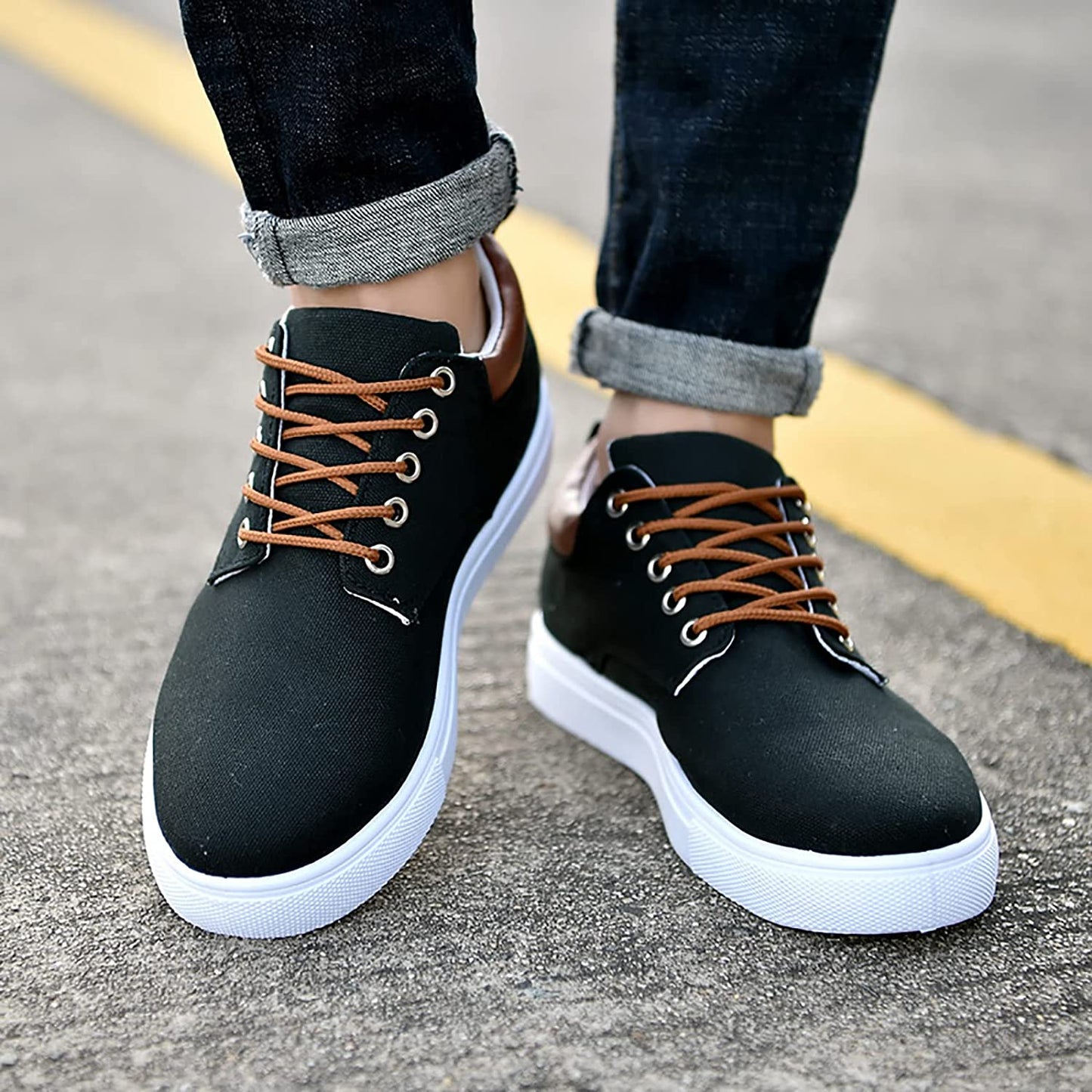 UrbanStride - Stoere Herensneakers met Ondersteunende Zool