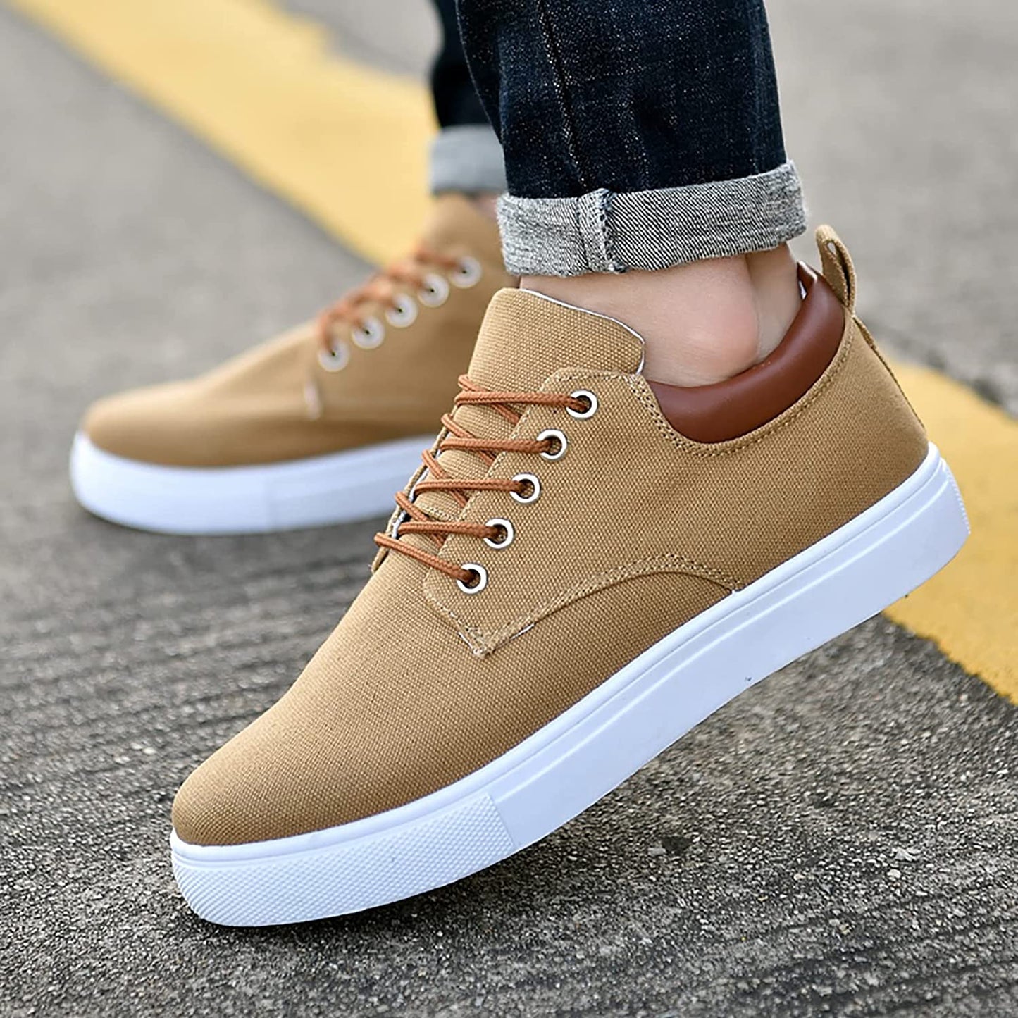 UrbanStride - Stoere Herensneakers met Ondersteunende Zool