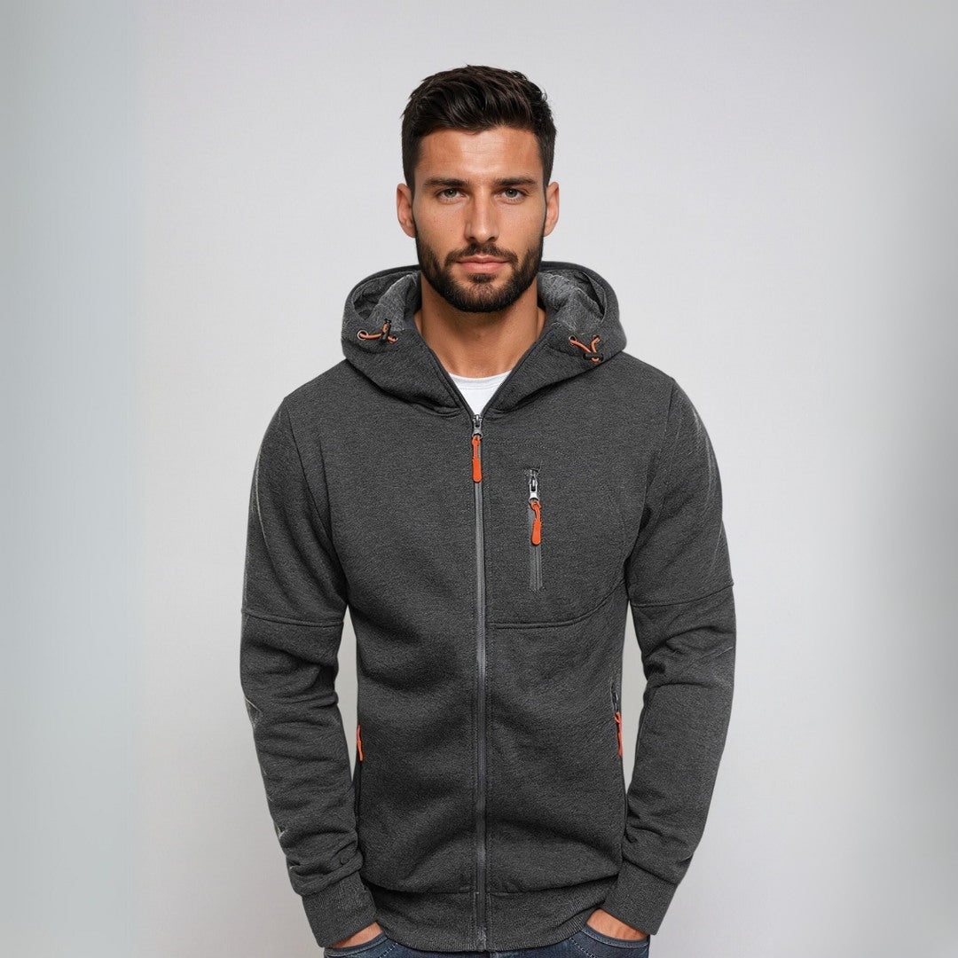 DANIEL | CASUAL VEST MET CAPUCHON
