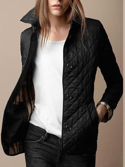 Lila Casual Fall Jacket
