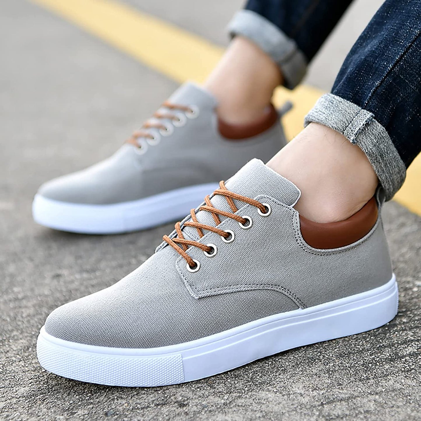 UrbanStride - Stoere Herensneakers met Ondersteunende Zool