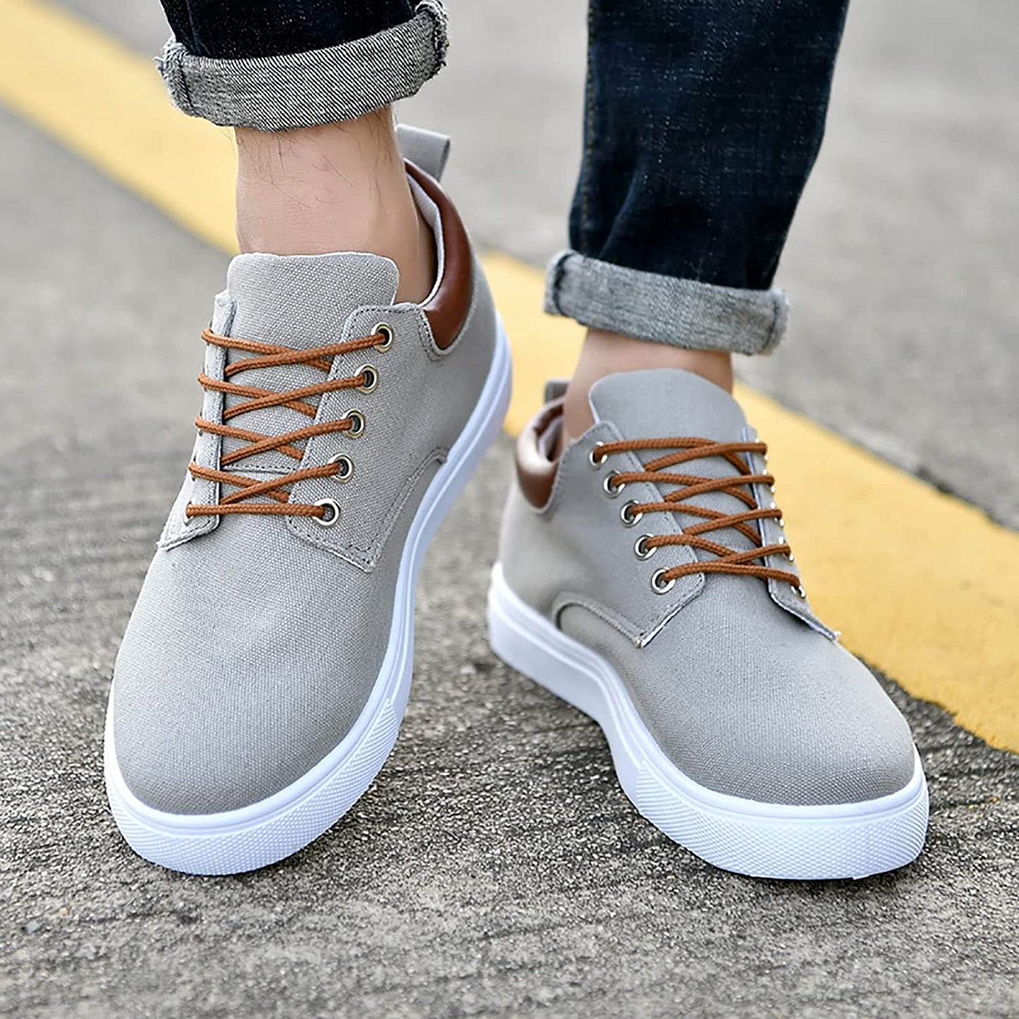 UrbanStride - Stoere Herensneakers met Ondersteunende Zool