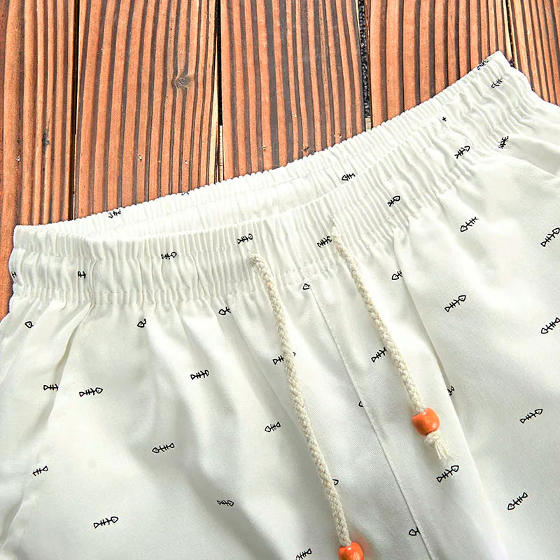 Jack - Zomerse Visgraat Fitness Shorts
