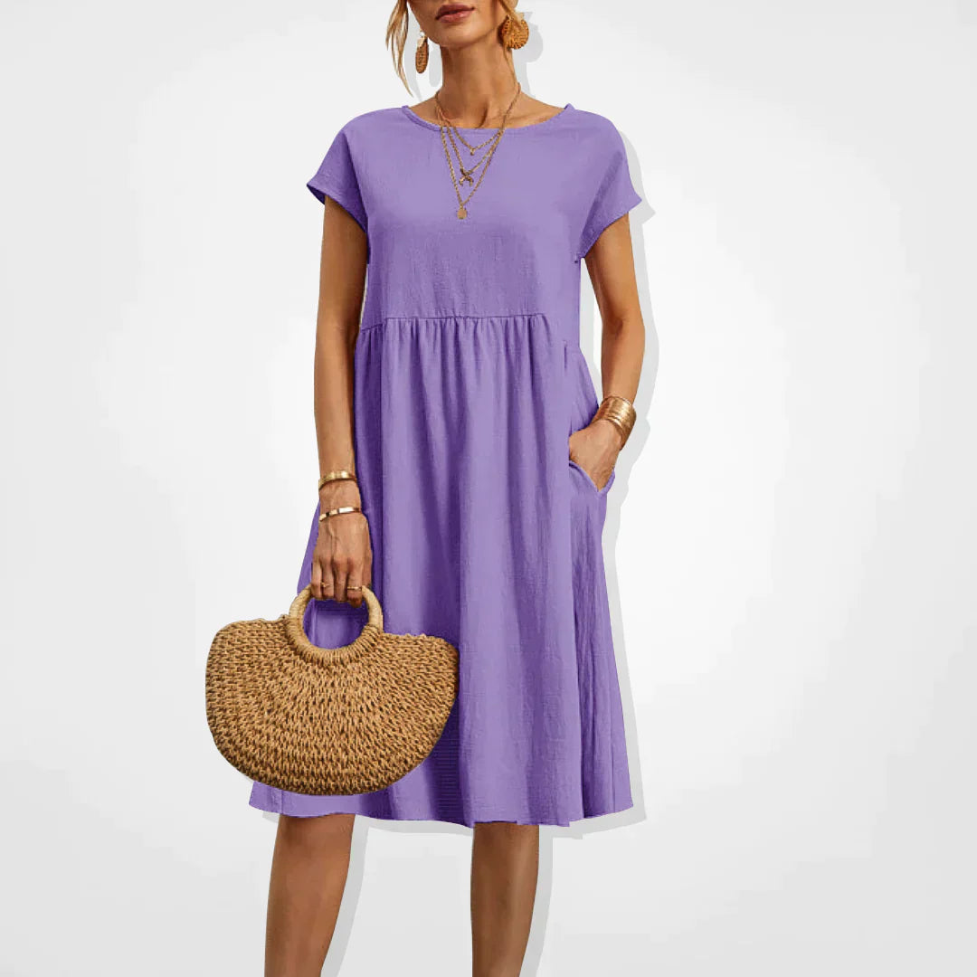 IslaBreeze - Elegante en Comfortabele Zomerjurk voor Elke Gelegenheid