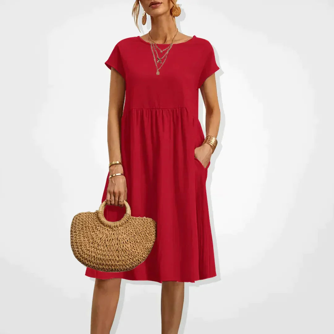 IslaBreeze - Elegante en Comfortabele Zomerjurk voor Elke Gelegenheid