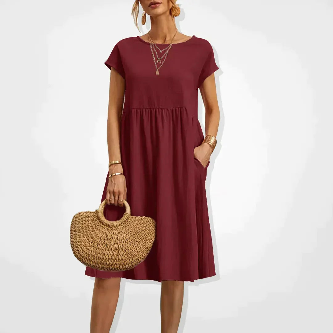 IslaBreeze - Elegante en Comfortabele Zomerjurk voor Elke Gelegenheid