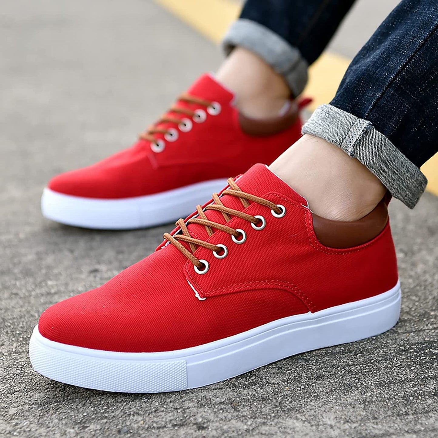 UrbanStride - Stoere Herensneakers met Ondersteunende Zool
