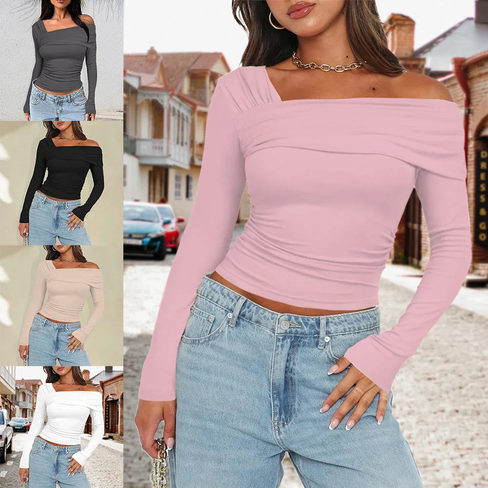 Leona – Verleidelijke Off-Shoulder Top