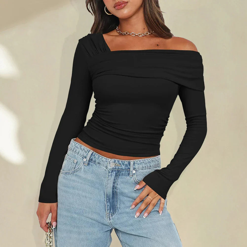 Leona – Verleidelijke Off-Shoulder Top