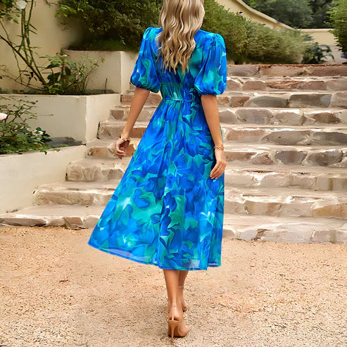Isla – Elegant MIDI-jurk voor Dames