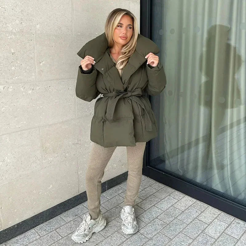 Anna | Stijlvolle Gewatteerde Parka
